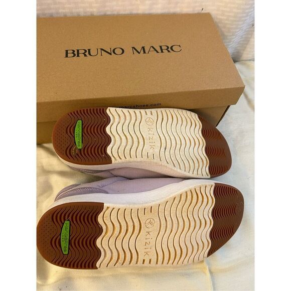 Kizik athletic sneakers Prague purple white womens 10.5 handsfree labs - Picture 4 of 8